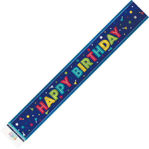 Happy Birthday Banner 12ft