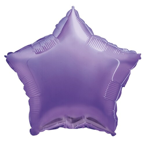 Lavender Star 45cm (18") Foil Balloon 1pk