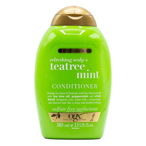 OGX Extra Strength Teatree Mint Conditioner 385mL