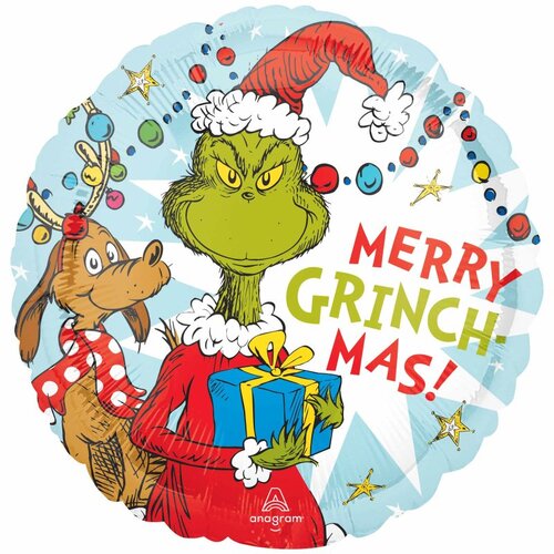 45cm Standard HX Dr. Seuss The Grinch Merry Grinch-Mas S60