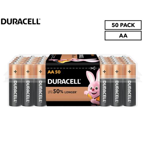 Duracell Coppertop AA Battery 50-Pack