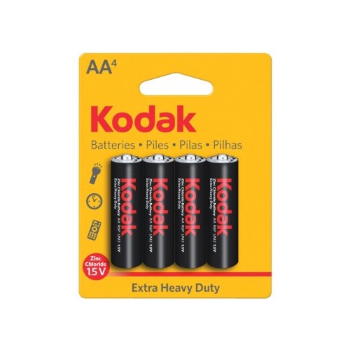 Kodak Extra Heavy Duty Battery Size AA 4pk