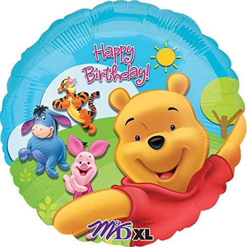 Winnie The Pooh Foil Balloon 45cm