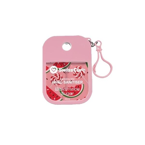 Swisscare Hydrating Mist Hand Sanitiser With Silicone Case 35ml [Scent: Watermelon ]