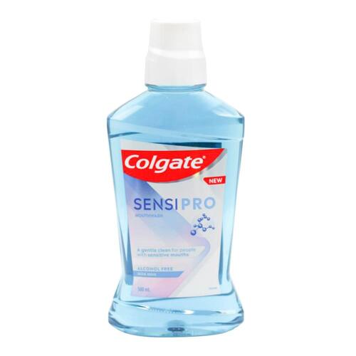 24 x Colgate Sensipro Mouthwash Mild Mint 500ml