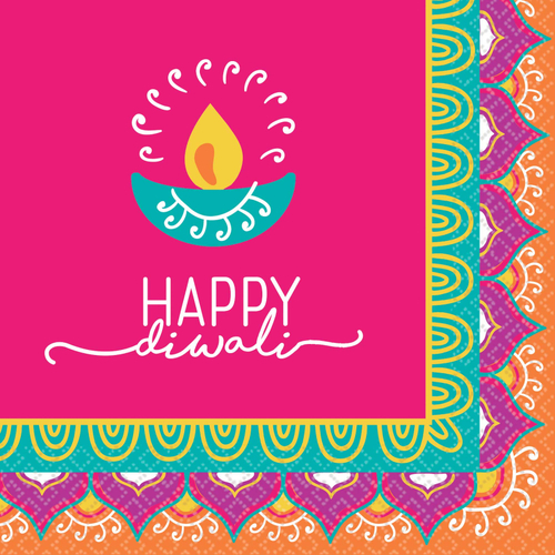 Happy Diwali Napkins 2PLY 16PK