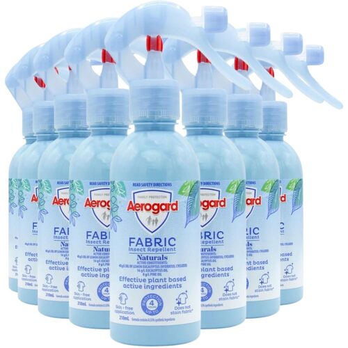 Aerogard Fabric Insect Repellent Naturals 210ml x 8 Pack