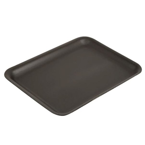 720PC/CTN Foam Tray Deep 7" x 5" Black 