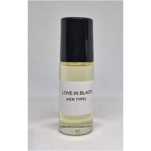 Type Perfume Oil Of (Creed Love In Black) 30ml Roll-on Women (RARE)