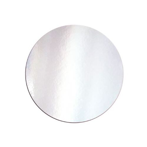 Round Cake Board Silver 8 Inch 2.5mm 50pcs