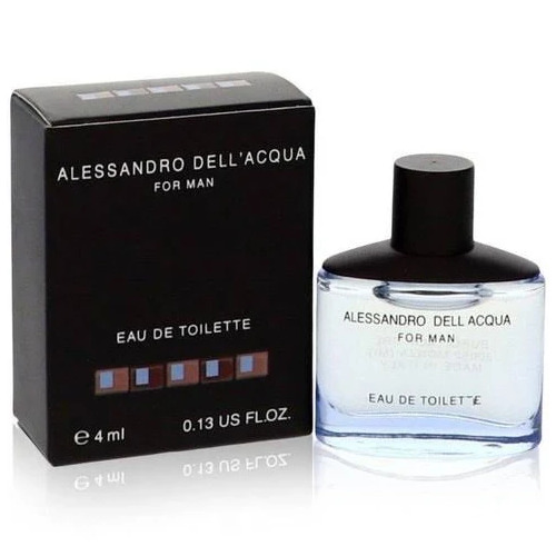 Alessandro Dell' Acqua Cologne 4ml EDT Spray Men (RARE)