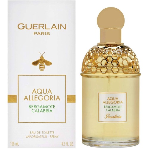 Guerlain Aqua Allegoria Bergamote Calabria 125ml EDT Spray Women (notes: citrus warm spicy aromatic)