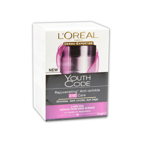 L'Oreal Youth Code Rejuvenating Anti-wrinkle Eye Care Cream 15ml