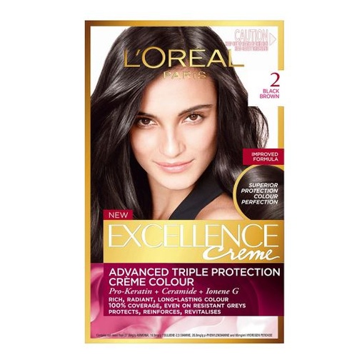 L'Oreal Excellence Creme 2 Black Brown