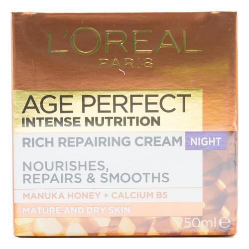 L'ORÉAL PARIS Age Perfect Intense Nutrition Repairing Night Cream 50 mL