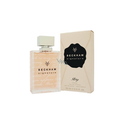 David Beckham Signature Story 75ml EDT Spray Women (notes: citrus rose floral)