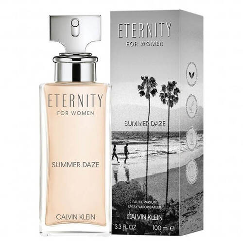 Calvin Klein Eternity Summer Daze 100ml EDP Spray Women (notes: fruity rose white floral)