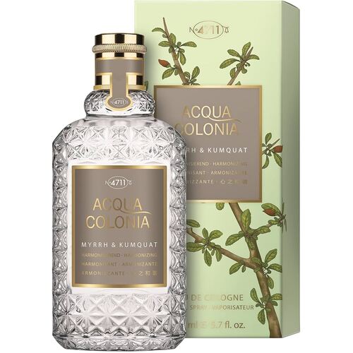 4711 Acqua  Cologne Myrrh & Kumquat 170ml EDT Spray Unisex (notes: citrus amber aromatic)