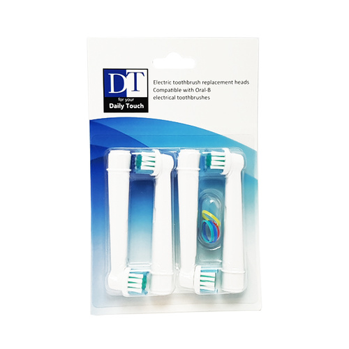 DT Electric Toothbrush Replacement Heads 4pk