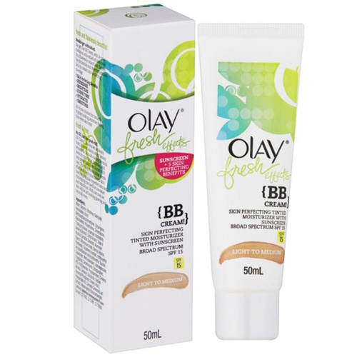 Olay Fresh Effects BB Cream With Sunscreen SPF15 Light To Medium 50ml