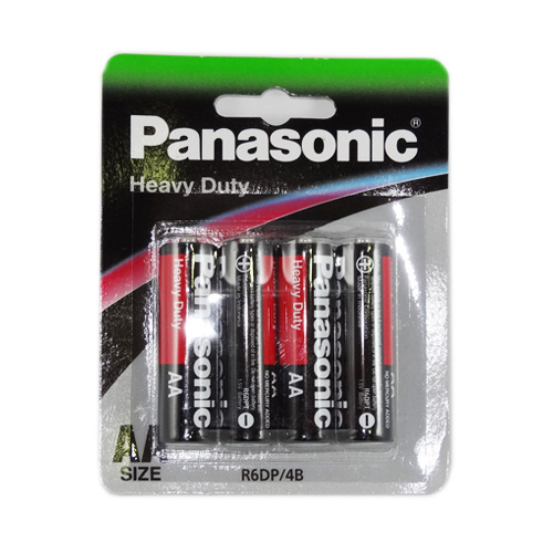 Panasonic Heavy Duty Battery Size AA 4pk