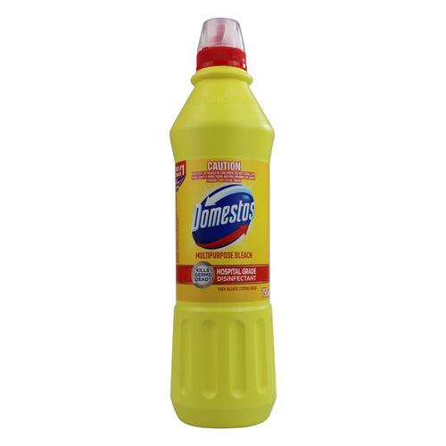 Domestos Citrus Fresh Toilet Cleaner Bleach 750ml