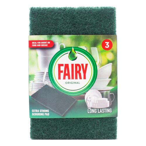 Fairy Original Extra Strong Scouring Pad 3pk