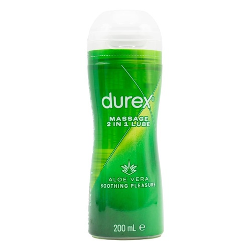 Durex 200ml 2in1 Lube Aloe Vera Soothing Pleasure