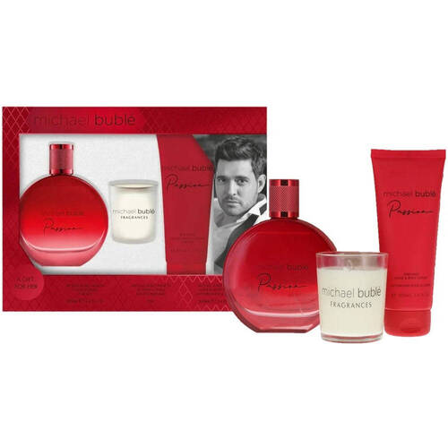 Michael Buble Passion 3pcs Gift Set 100ml EDP Spray Women