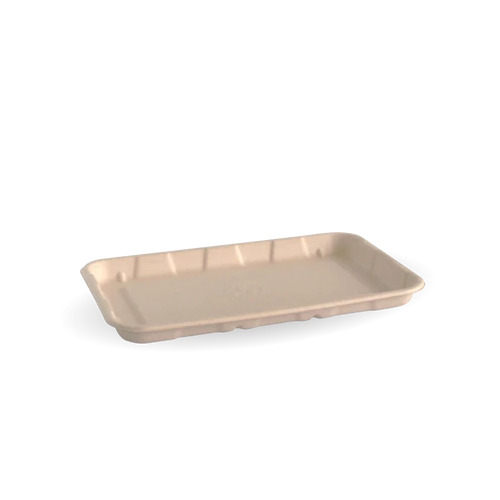 Sugarcane Produce Tray 260x190x25mm 50PCs