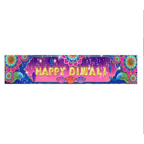  Happy Diwali Table Runner 180cm x 30cm