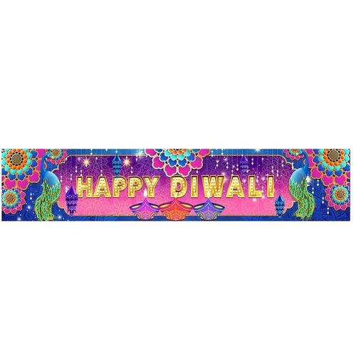 Happy Diwali Backdrop 250cmx50cm