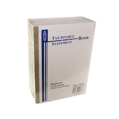 Tax Invoice Statement Book 100pgs 5PK