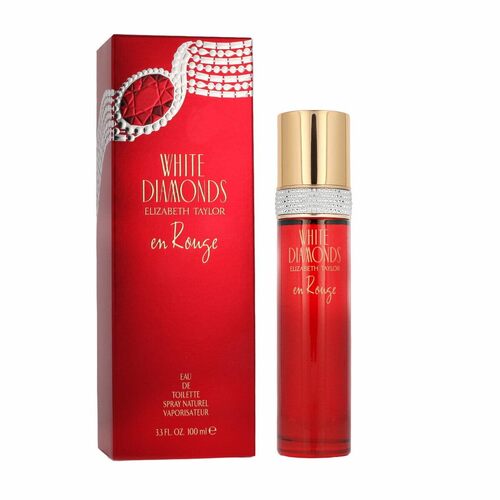 Elizabeth Taylor White Diamonds En Rouge 100ml EDT Spray Women