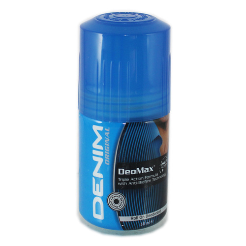 Denim DeoMax Roll On Deodorant Original 50ml