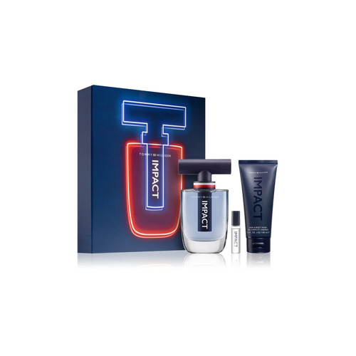 Tommy Hilfiger Impact 3pcs Gift Set 100ml EDT Spray Men