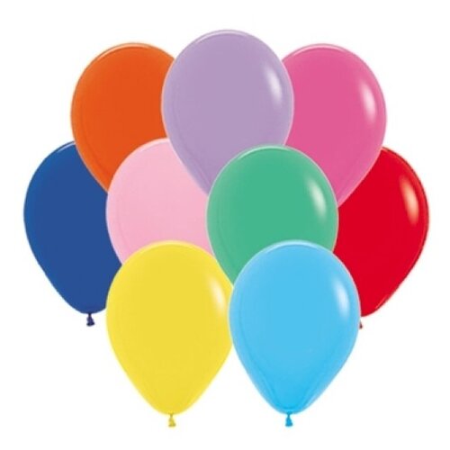 Sempertex 12cm Fashion Assorted Latex Balloons 50pk