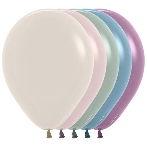 SEMPERTEX 30CM PASTEL DUSK ASSORTED LATEX BALLOONS, 25PK