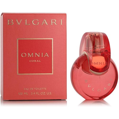 Bvlgari Omnia Coral 100ml EDT Spray Women (notes: floral woody fresh spicy)