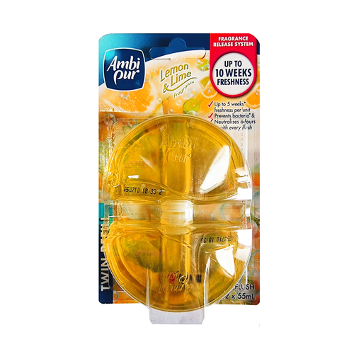 Ambi Pur Fresh & Shine Lemon & Lime Refill 2 x 55ml