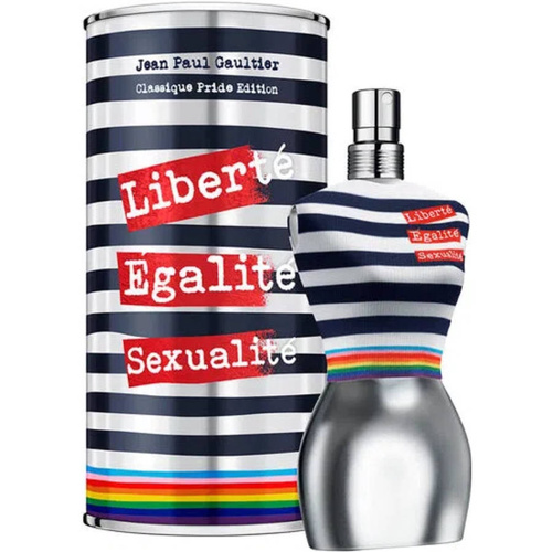 Jean Paul Gaultier Classique Pride Edition 100ml EDT Spray Women (notes: citrus white floral woody)