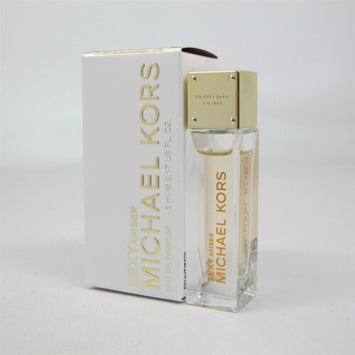 Michael Kors Sexy Amber Miniature 5ml EDP Women (notes: amber woody white floral)