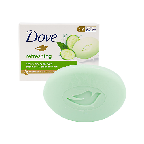 Dove Refreshing Beauty Bar Cucumber & Green Tea, 3.17oz