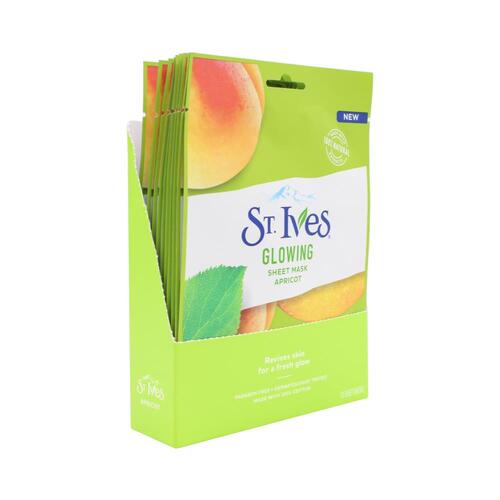 St. Ives Skin Care Sheet Mask Glow Apricot
