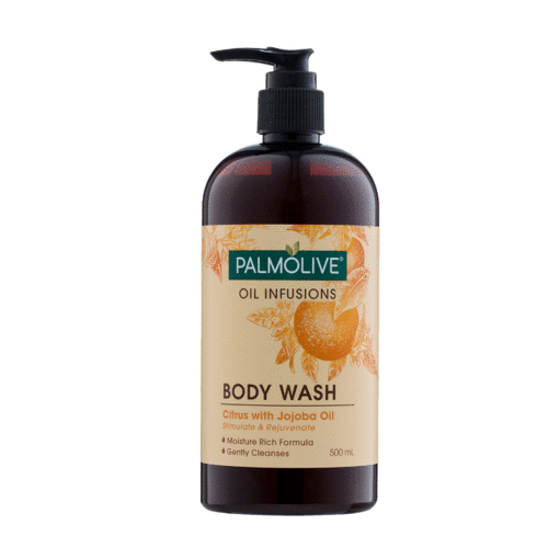 Palmolive Oil Infusions Body Wash Citrus With Jojoba Oil  500ml