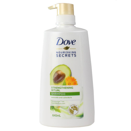 Dove Strengthening Ritual Avocado and Calendula Shampoo 640ml