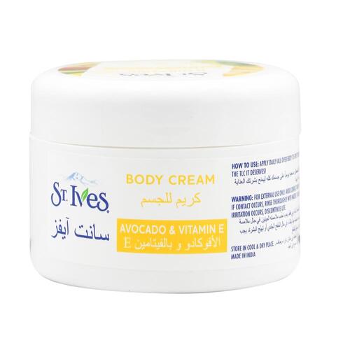 St. Ives Body Cream with Avocado & Vitamin E - 200 ml