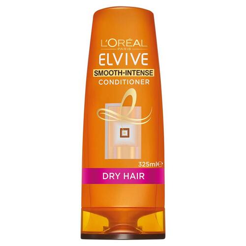 LOREAL ELVIVE 325mL Smooth Intense Anti-Frizz Conditioner 