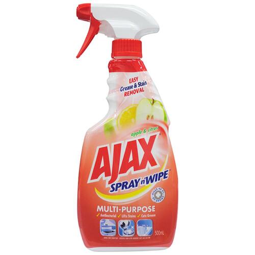 Ajax Spray n' Wipe Apple & Citrus Multi-Purpose 500ml