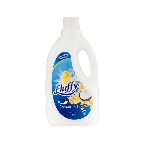 Fluffy Coconut & Vanilla Fabric Softener 2Lt